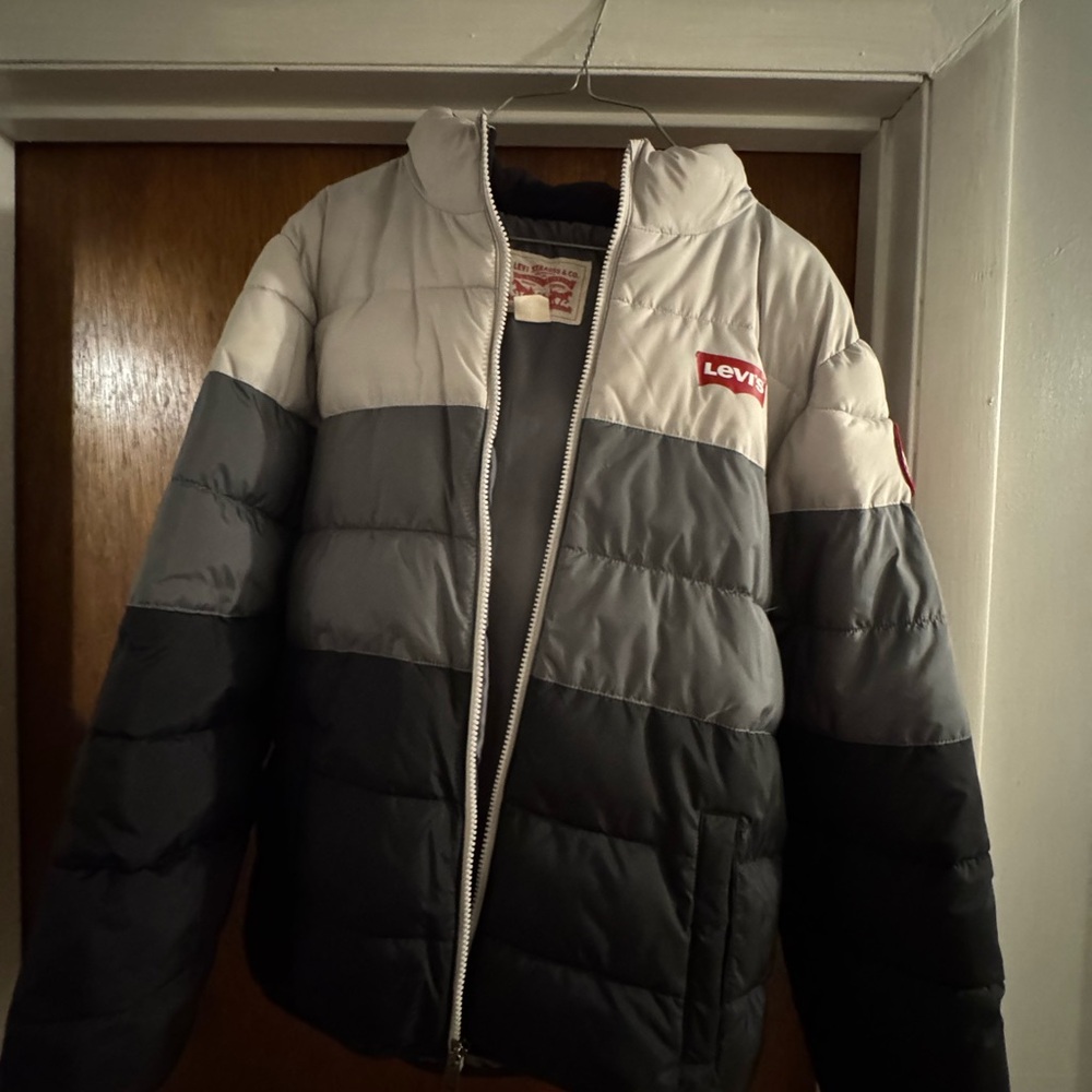 Levi's Gray and Black Jacket